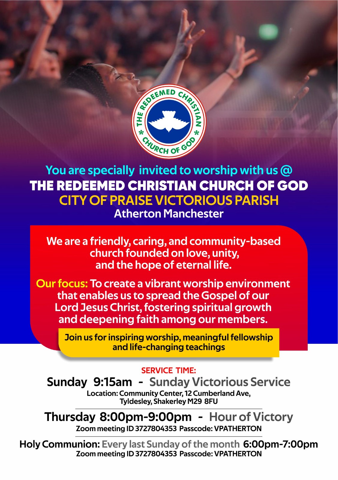 Worship With Us